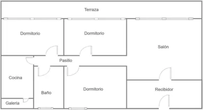 Piso en venta en Calle Can Serra de, Can Serra (L'Hospitalet de Llobregat) de 260.000 €