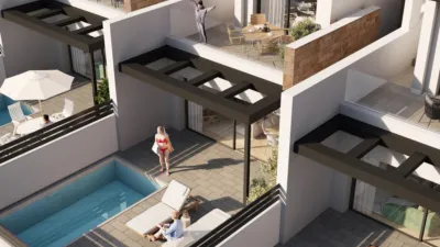 Casa – Torrevieja, Urbanización Villa Vicenta, Cabo Cervera-Playa la Mata - Vista 2