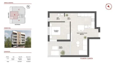 Ático en venta en Lo Pagán, Lo Pagán (San Pedro del Pinatar) de 229.900 €
