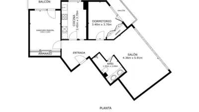 Flat on Calle de San Antonio photo 19
