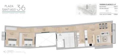 Piso en venta en Plaza de Santiago, Estella-Lizarra de 326.000 €