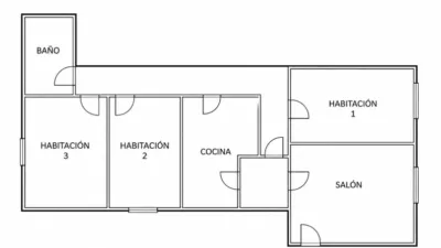 Piso en venta en Otras, El Pópulo-Santa María (Cádiz Capital) de 255.000 €