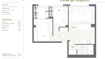 Apartment on Carrer del Príncep Jordi photo 14