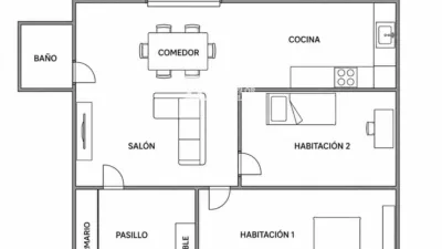Ground Floor Flat in Passatge de Dante photo 18