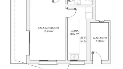 Semi-detached house on Carrer de Xile photo 34