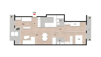 Attic in Centre photo 22