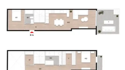 Attic in Centre photo 20