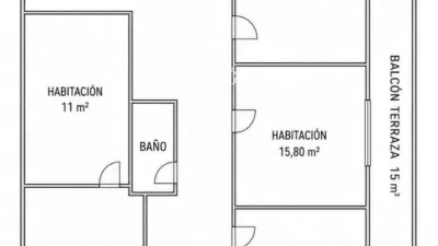 Piso en venta en Carrer de Ramon Muntaner, cerca de Carrer del Poeta Francesc Fiol i Juan, Bons Aires (Distrito Nord. Palma de Mallorca) de 475.000 €