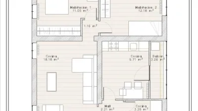 Piso en venta en Calle de Haltza, Anaka-San Miguel-El Pinar (Irun) de 220.000 €