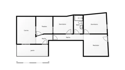 Casa en venta en Calle Joaquín Costa, cerca de Calle Mayor, Gurrea de Gállego de 55.505 €