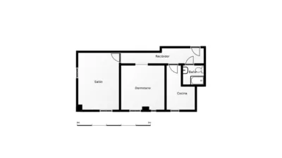 Piso en venta en Calle de San Salvador, La Catedral-Casco Antiguo (Huesca Capital) de 46.000 €