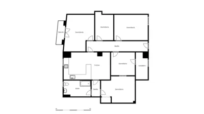 Piso en venta en Calle de la Cilla Baja, Tarazona de 41.100 €