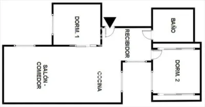 Ático en venta en Calle Somera, Casco Viejo - Zazpi Kaleak (Distrito Ibaiondo. Bilbao) de 159.000 €
