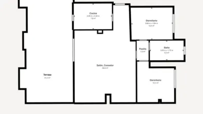 Ático en venta en Avinguda de Burjasot, cerca de Avinguda de Portugal, Marxalenes (Distrito La Saïdia. València Capital) de 510.000 €