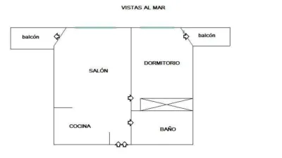 Apartment on Quintana-Iglesia-Suances Pueblo Arriba Street photo 7