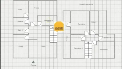 Chalet en venta en La Hoya-Almendricos-Purias, La Hoya-Almendricos-Purias (Lorca) de 265.000 €