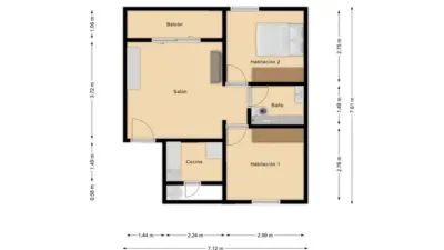 Piso en venta en Calle de Trainera, Punta Calera (Los Alcázares) de 149.900 €