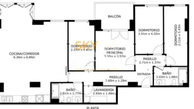 Apartment at Plaza de la Isla de los Pensamientos, 3 photo 35