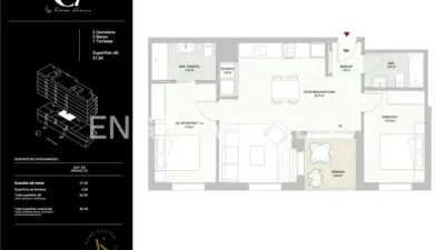 Apartment in La Marina del Port-Parc de Montjuïc photo 17
