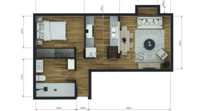 Apartamento en alquiler en Calle de Matilde Landa, cerca de Calle del General Pintos - Imagen 10