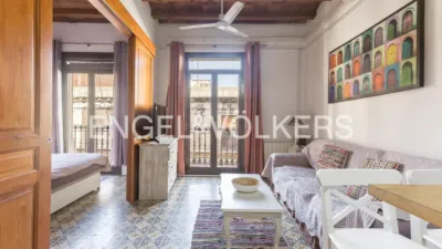 Estudio en alquiler en La Vila de Gràcia - Imagen 4