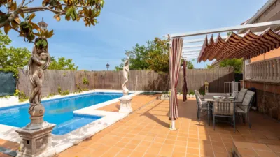 Chalet en venta en Calle de Miguel de Cervantes, cerca de Calle de Benito Pérez Galdós, Zona de las Cárcavas-Arroyo del Bosque (Arroyomolinos) de 579.900 €