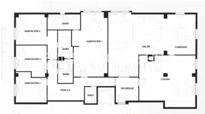Piso en alquiler en El Porvenir, El Porvenir (Distrito Sur. Sevilla Capital) de 2.500 €<span>/mes</span>