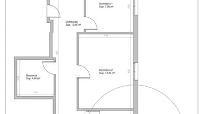 Piso en venta en Plaza de Numancia, Numancia-San Fernando (Santander) de 280.000 €