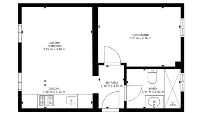 Apartment on Conde de Peñalver Street photo 32
