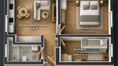 Apartment on Calle Grupo Portuarios photo 27