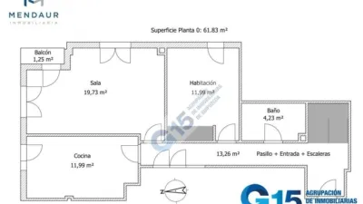 Dúplex en venta en Centro, Hernani de 529.000 €