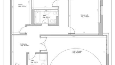 Piso en venta en Calle de los Floranes, General Dávila (Santander) de 475.000 €