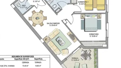 Apartment in Alcampo photo 20