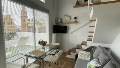 Penthouse on Carrer de Donoso Cortés photo 5