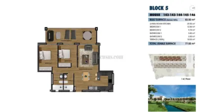 Apartamento en venta en los Alcazares, Las Lomas del Rame (Los Alcázares) de 255.000 €
