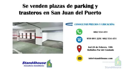 Garatge en venda a San Juan del Puerto, San Juan del Puerto de 4.407 €