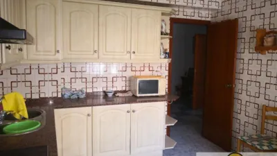 House for sale in Cantoria. The house has 6 bedrooms, 2 bathrooms, kitchen, living-dining room, a garage of about 90 m2 and a large patio and a big balcony. The living room could be converted into a bedroom, as the kitchen is quite large and could become a living-kitchen. The house is in good condition but needs some touch-ups. It is located in a good area of Cantoria. photo 13
