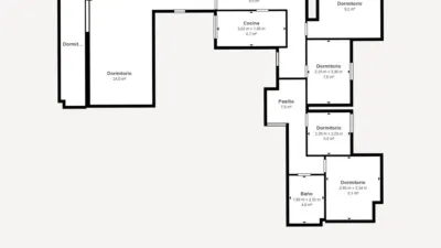 Penthouse in Centre photo 40