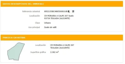 Terreno en venta en Ctra, Calpe- Moraira - Vista 3