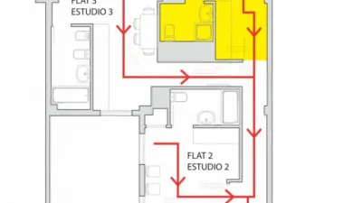 Estudio en alquiler en Montolivet, Montolivet (Distrito Quatre Carreres. València Capital) de 1.400 €<span>/mes</span>