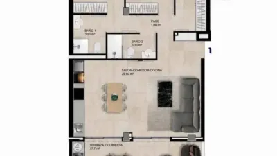 Apartment in the City Centre photo 2