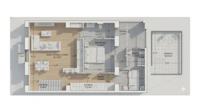 Apartment on San Anton Street, -1 photo 3