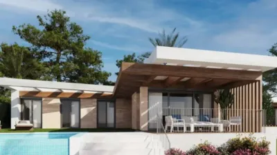 Chalet on Calle Polop, -1 photo 2