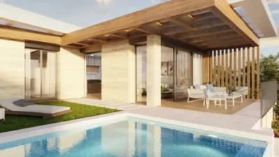 Chalet on Calle Polop, -1 photo 3