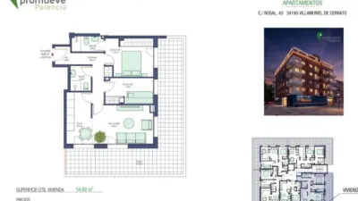 Penthouse on Calle del Rosal photo 2