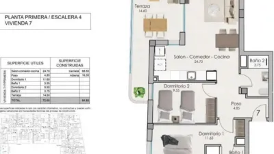 Apartment in Santa Pola photo 12