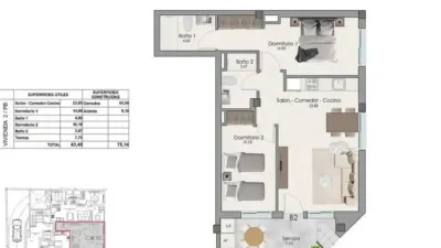 Apartment in Santa Pola photo 9
