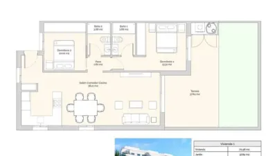 Apartment in Finestrat photo 11