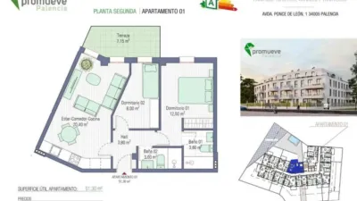 Apartment on Calle Ponce de León, 1 photo 2