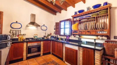 Rustic farmhouse in Villanueva del Trabuco photo 31